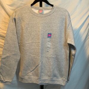 Hanes Women's Gray Crewneck Sweater (BIN1)